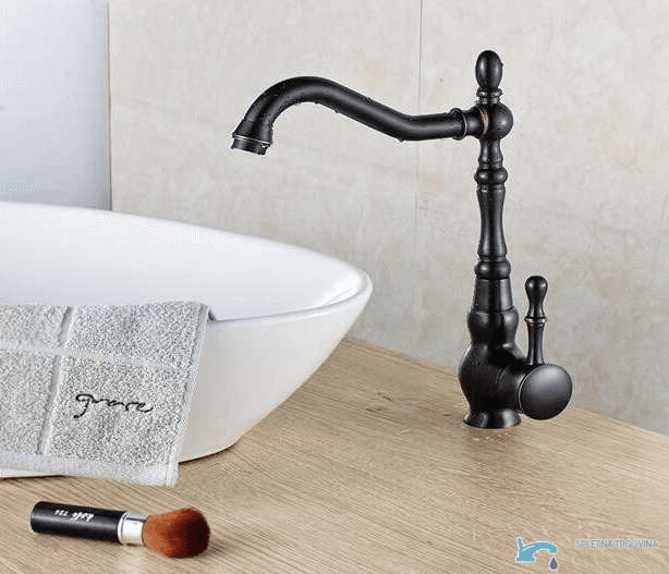Črna retro kopalniška ali kuhinjska armatura EYN CKB2255 CKB2255 — 1
