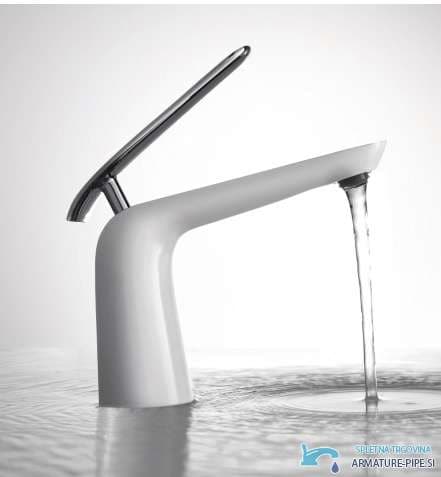 Bela kopalniška armatura za umivalnik in bidet EYN BEL4120 in EYN BID4120