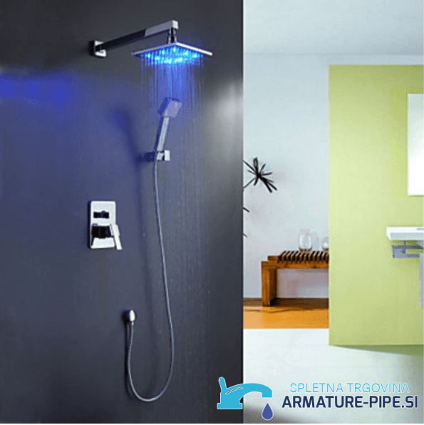 LED podometni tuš sistem EYN PT16165