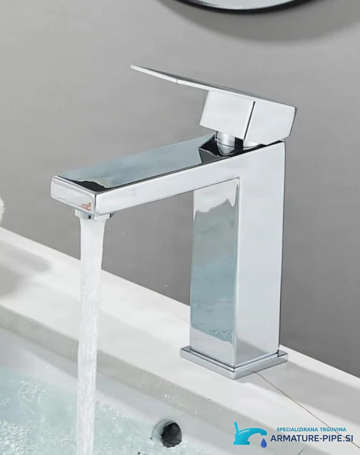 Elegantní koupelnová baterie BS1103 v lesklém chromu