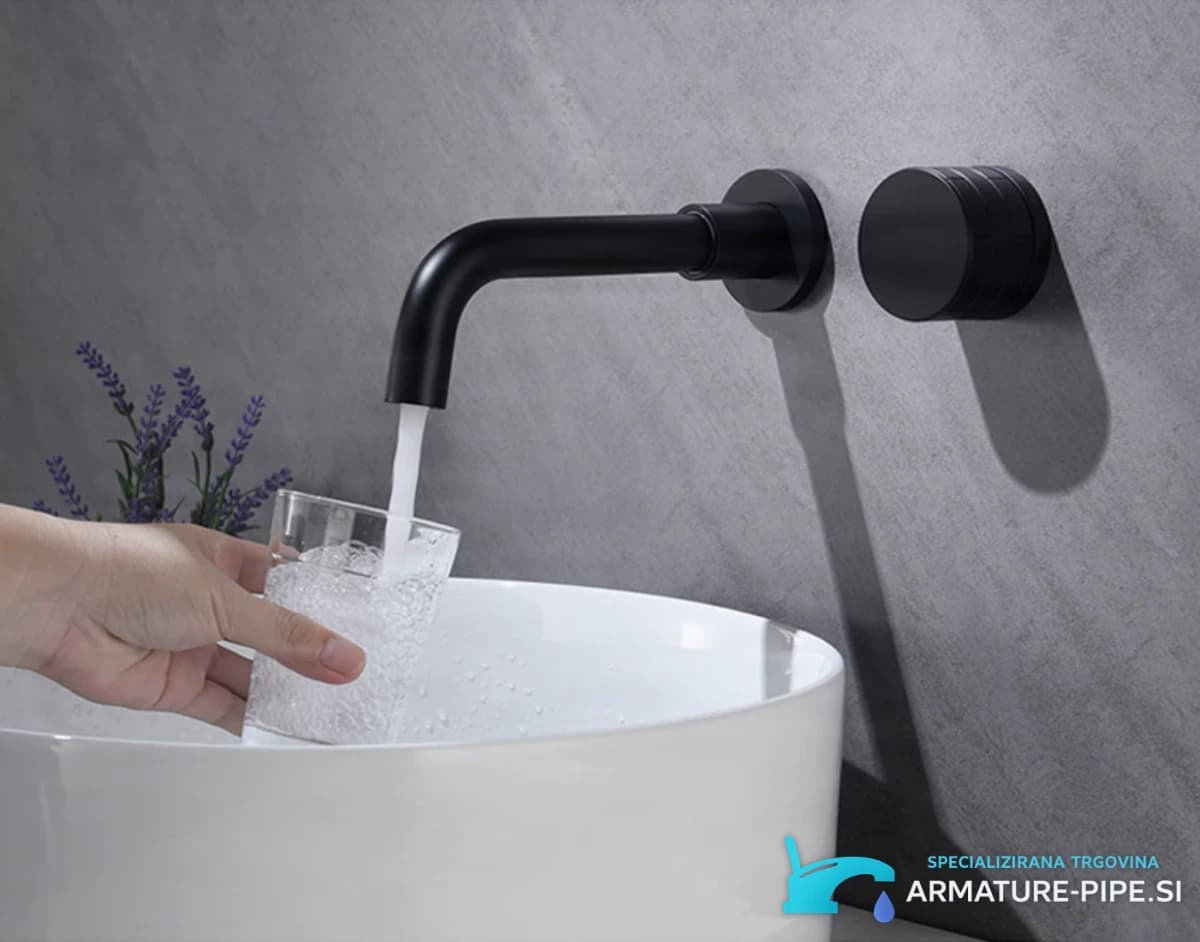 Luxusní podomítková baterie ELITE EDITION BSW1447 v matné černé